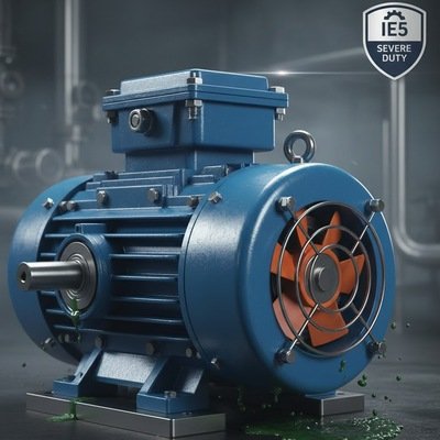 A motor with special protective coating and seals